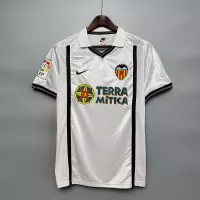 00-01 Valencia Home Retro Football Jersey - view 1