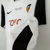 03-04 Valencia Home Retro Football Jersey - view 5