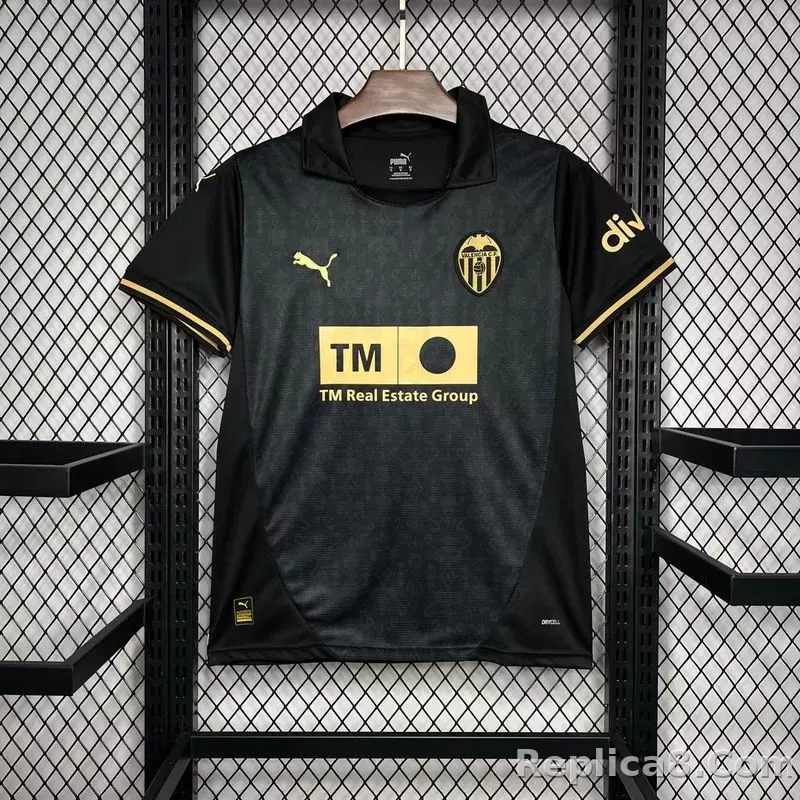 24-25 Valencia Away Football Jersey
