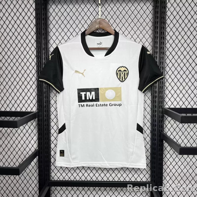 24-25 Valencia Home Football Jersey