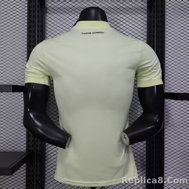 25-26  AS Monaco Second Away Jerseys Player Version - detail
