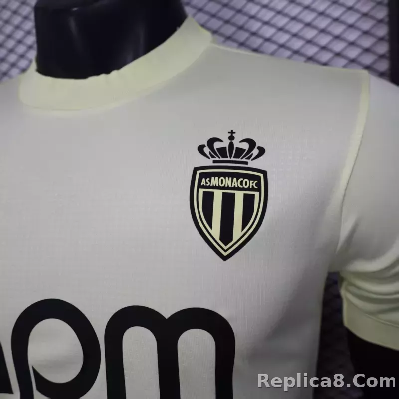 25-26  AS Monaco Second Away Jerseys Player Version - detail