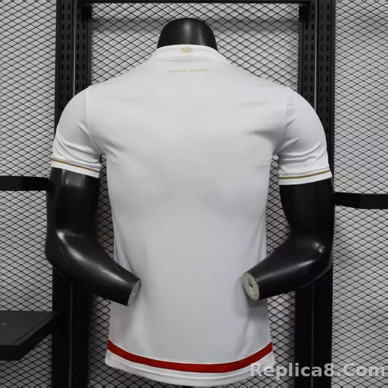25-26  AS Monaco Home Jerseys Player Version - detail