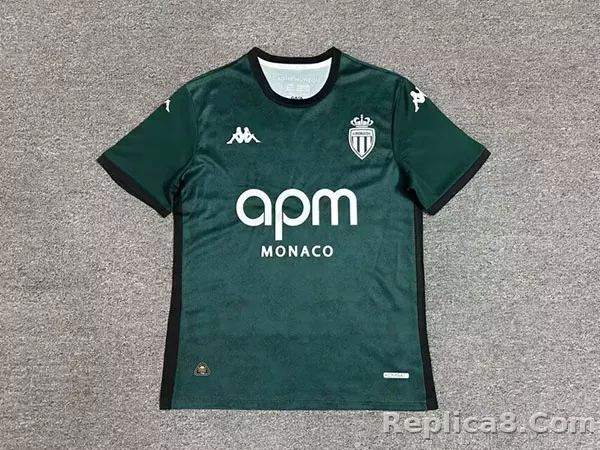24-25  AS Monaco Away Jerseys Fan Version