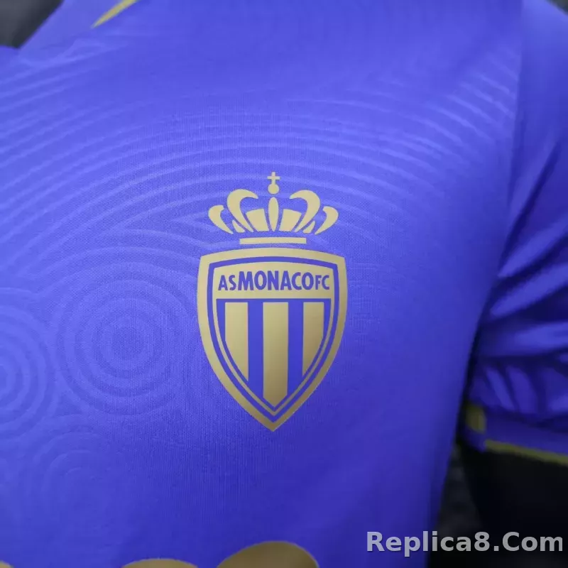 25-26 AS Monaco Away Jerseys Player Version - detail