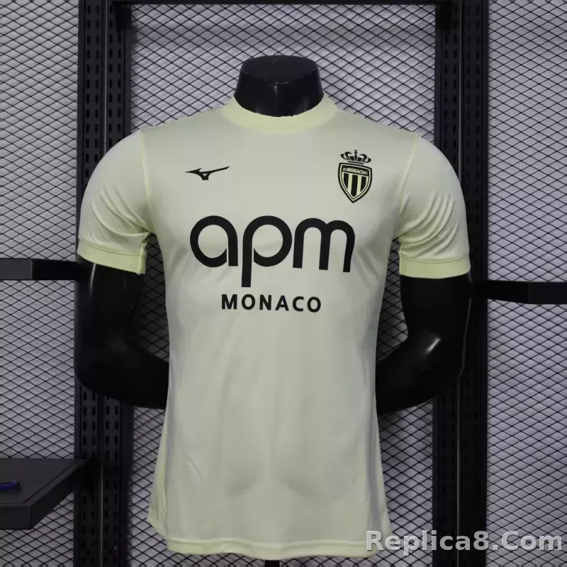 25-26 AS Monaco Home Jerseys Player Version - detail
