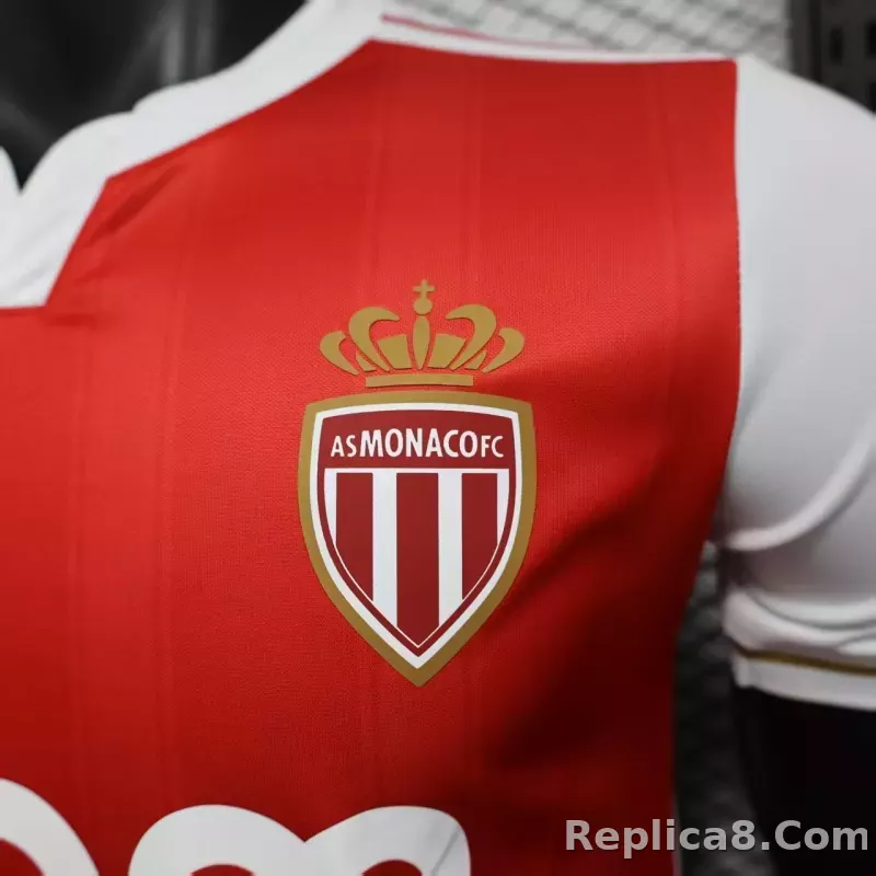 25-26 AS Monaco Home Jerseys Player Version - detail