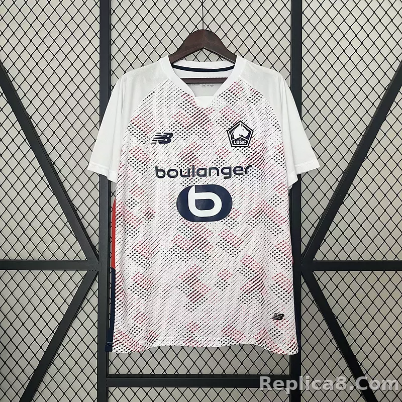 24-25  Lille OSC Away Jerseys Fan Version