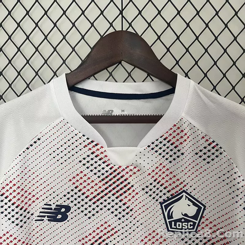 24-25  Lille OSC Away Jerseys Fan Version - detail