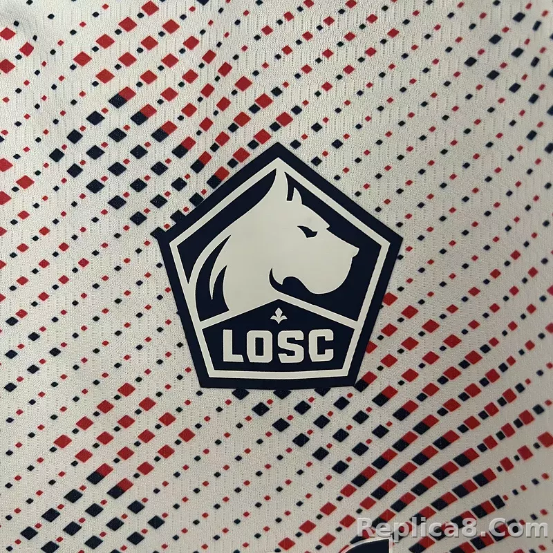 24-25  Lille OSC Away Jerseys Fan Version - detail