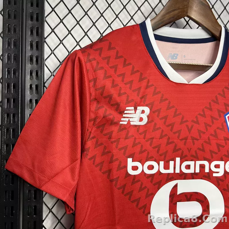 24-25  Lille OSC Home Jerseys Fan Version - detail