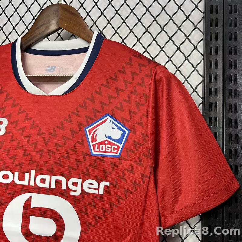 24-25  Lille OSC Home Jerseys Fan Version - detail