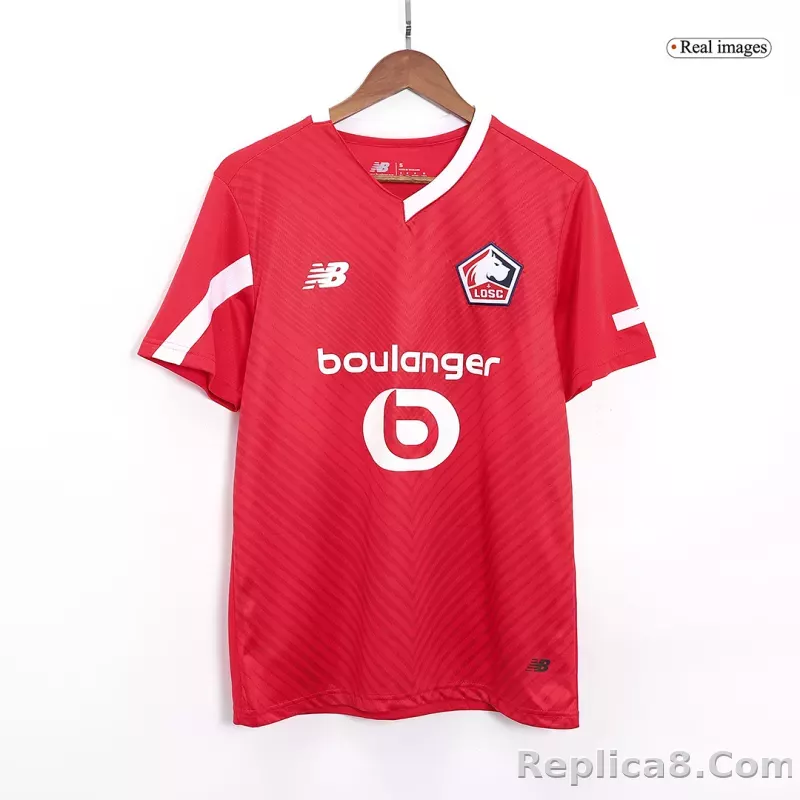 23-24  Lille OSC Home Jerseys Fan Version - detail
