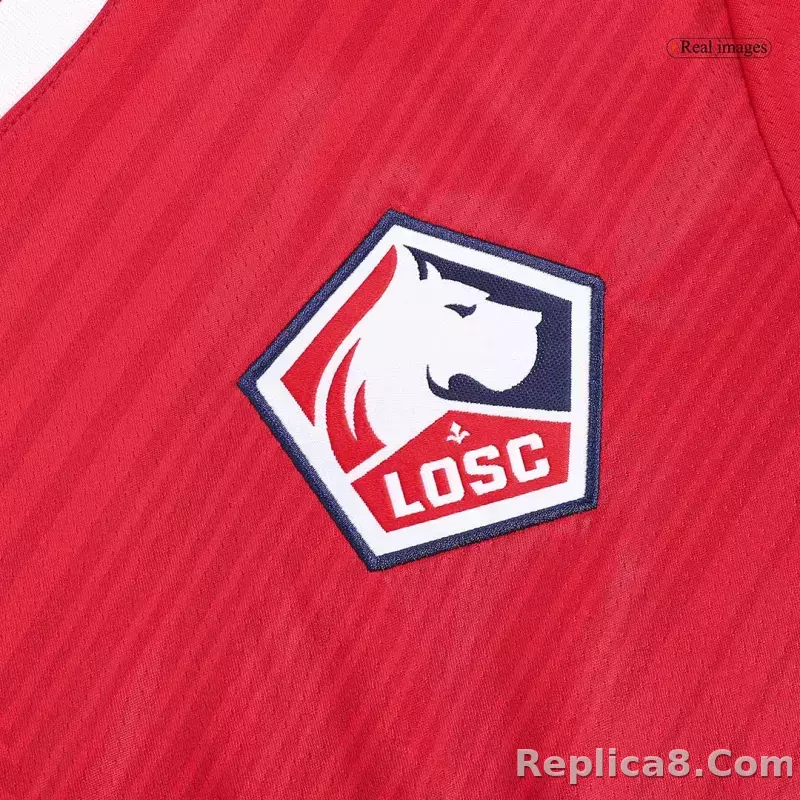 23-24  Lille OSC Home Jerseys Fan Version - detail