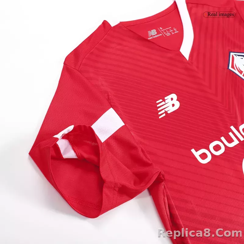 23-24  Lille OSC Home Jerseys Fan Version - detail