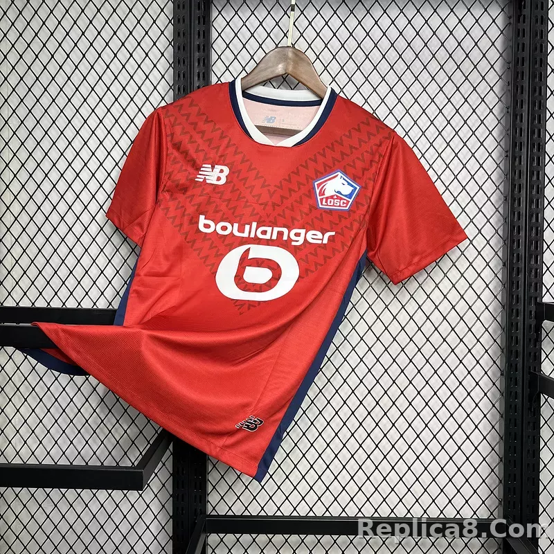 24-25 Lille OSC Home Jerseys Fan Version - detail