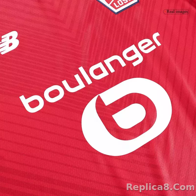 23-24 Lille OSC Home Jerseys Fan Version - detail
