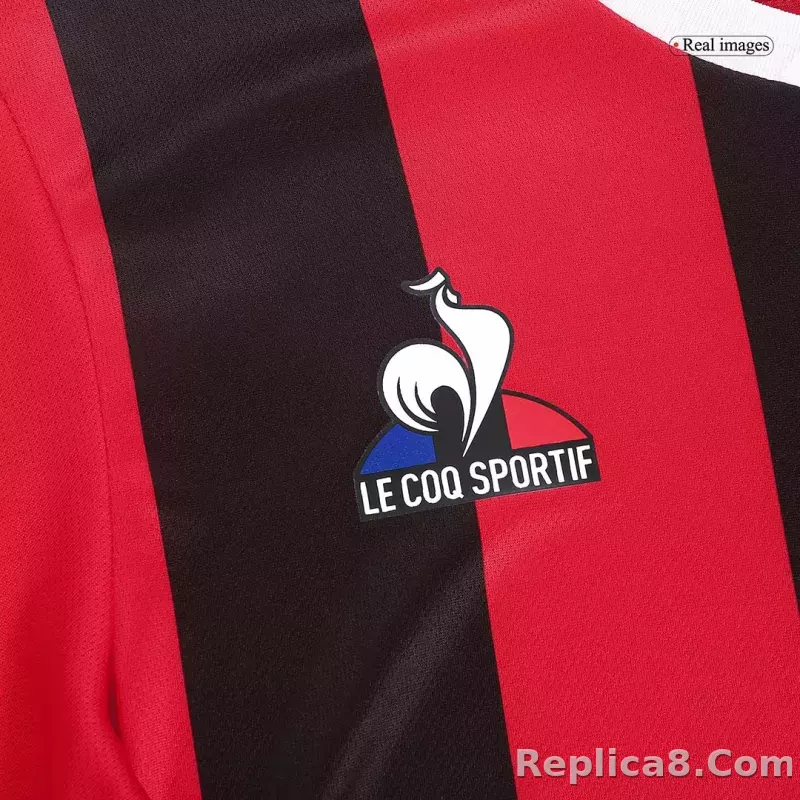 23-24  OGC Nice Home Jerseys Fan Version - detail
