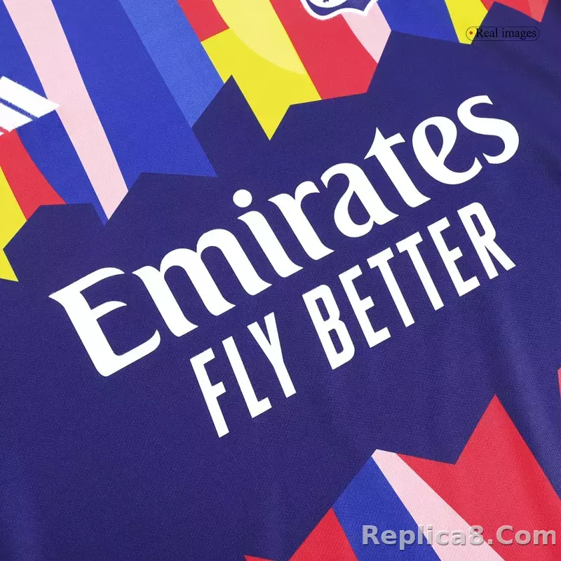 23-24 Olympique Lyonnais Third Away Jersey Fan Version - detail