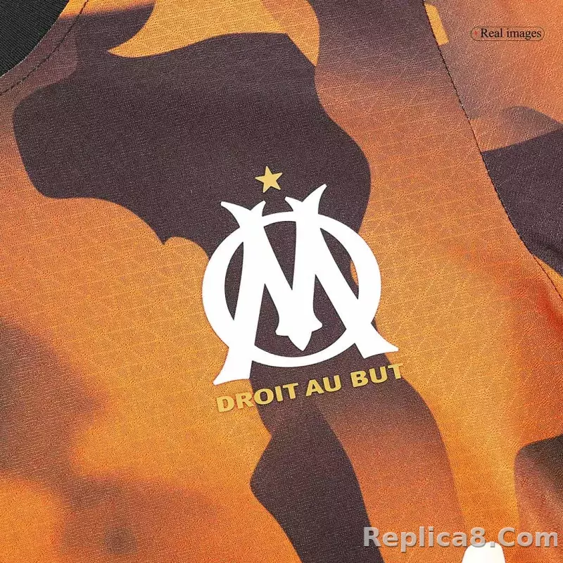 23-24  Marseille Third Away Jerseys Player Version - detail