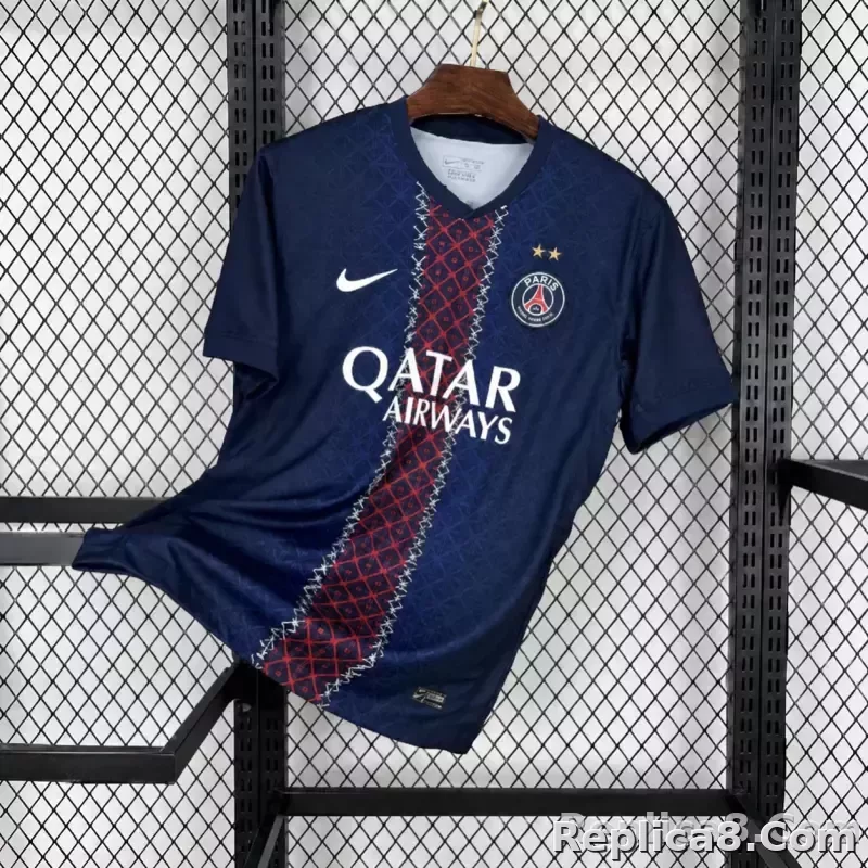 25-26 PSG BACK2BACK 2 Star Home Soccer Jersey - detail