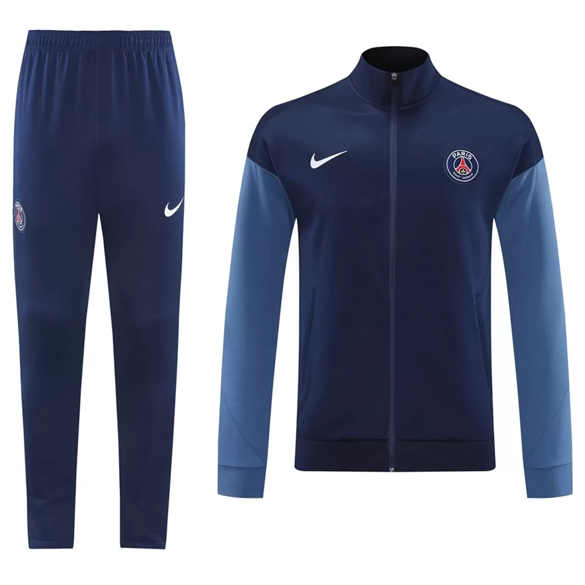 Paris Saint-Germain 25-26 PSG Training Tracksuit Kit(Jacket+Pants) Navy vs The Original: A Detailed Comparison