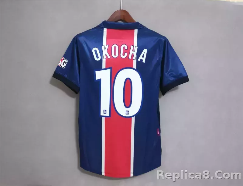 98-99 Paris Saint-Germain Home Retro Jersey - detail