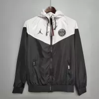 Psg Paris Saint-Germain Windbreaker Classic Style Black-White - view 1