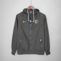 2021/2022 Psg Paris Saint-Germain Windbreaker Black - view 1