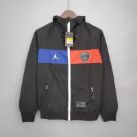 2021 Windbreaker Psg Paris Saint-Germain Black - view 1