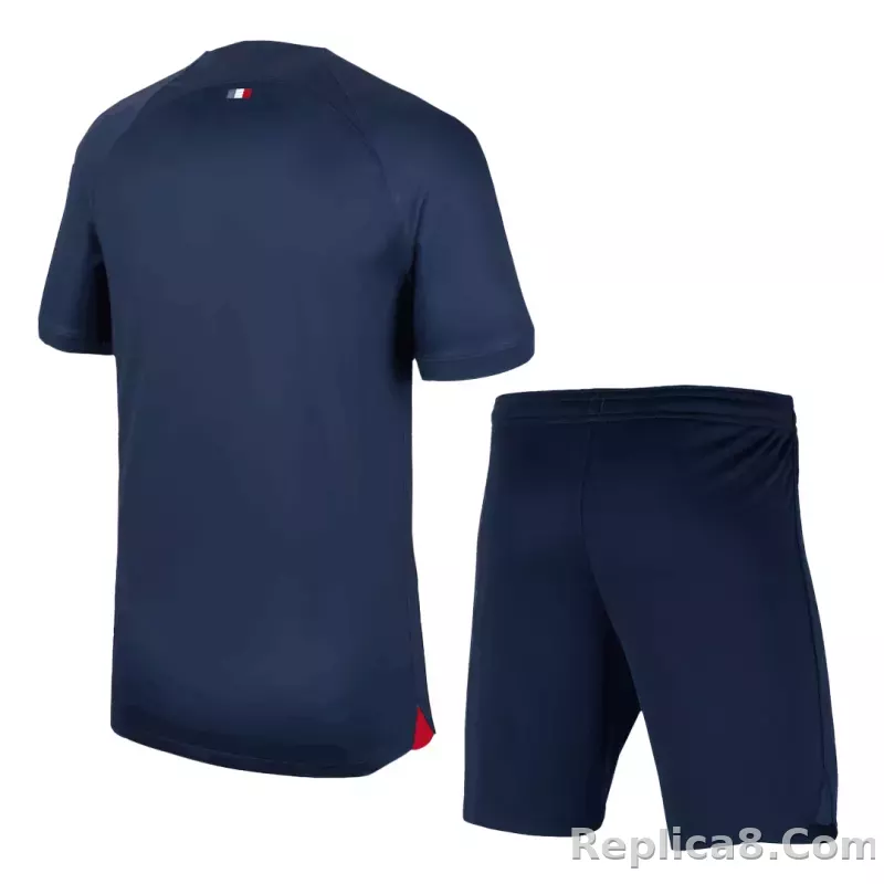 23-24 Paris Saint-Germain Home Kit Jersey+Shorts - detail