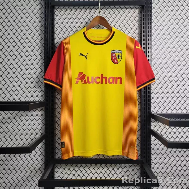 23-24  RC Lens Home Jerseys Fan Version