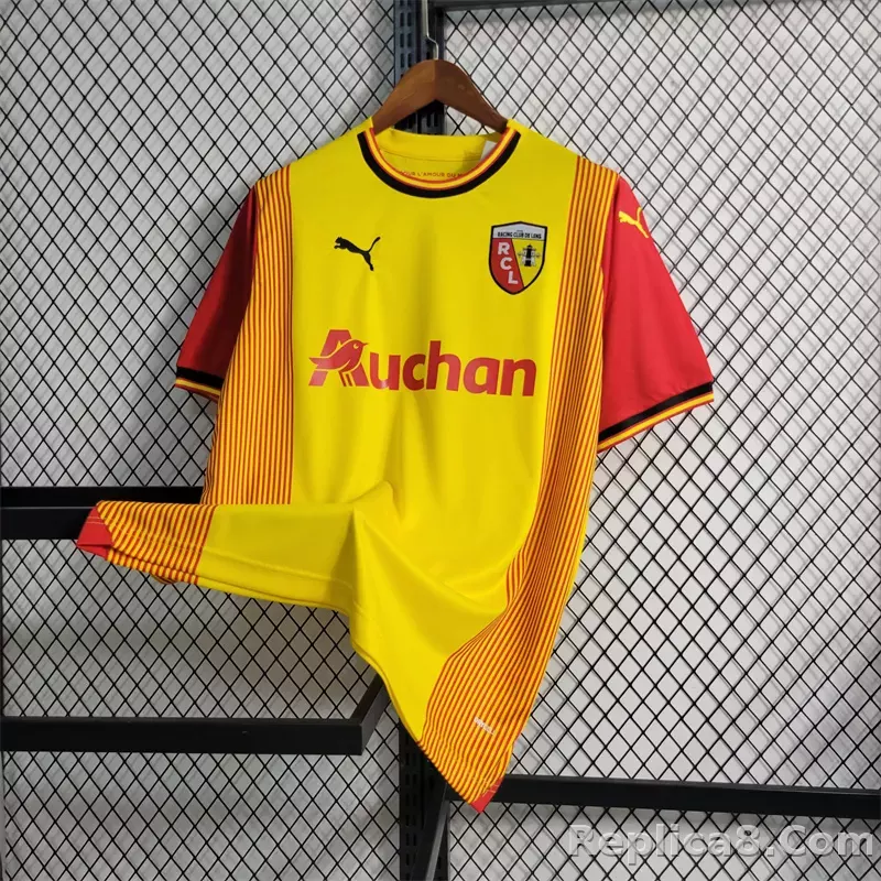 23-24  RC Lens Home Jerseys Fan Version - detail