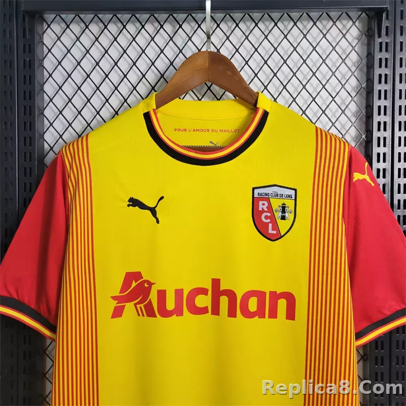 23-24 RC Lens Home Jerseys Fan Version - detail