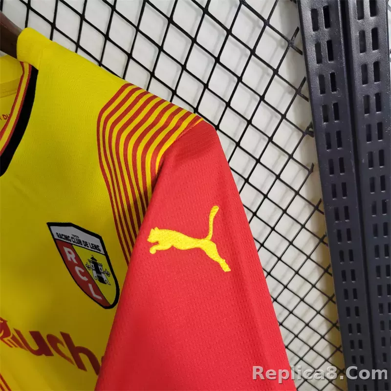 23-24 RC Lens Home Jerseys Fan Version - detail