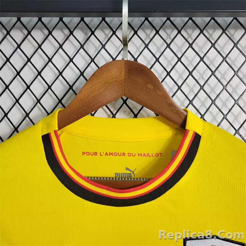23-24 RC Lens Home Jerseys Fan Version - detail