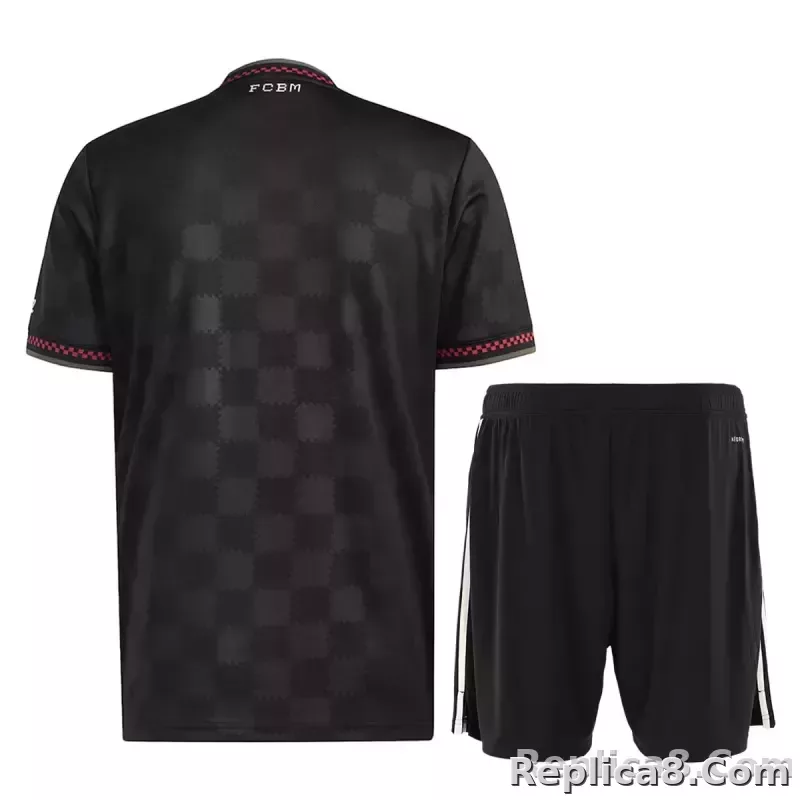 25-26 Bayern Munich Third Away Football Full Kit Jersey+Shorts+Socks - detail