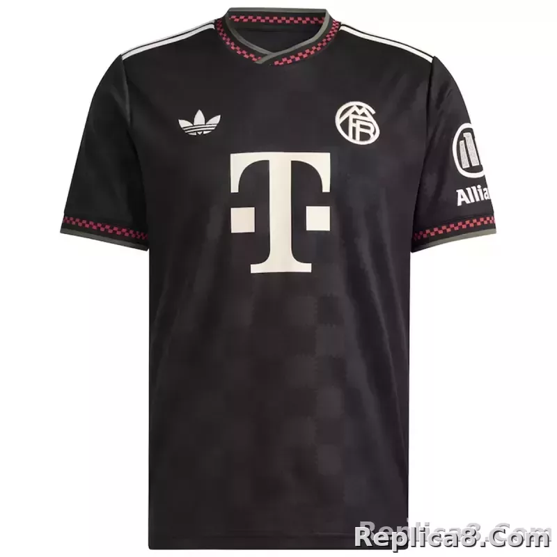 25-26 Bayern Munich Third Away Football Full Kit Jersey+Shorts+Socks - detail