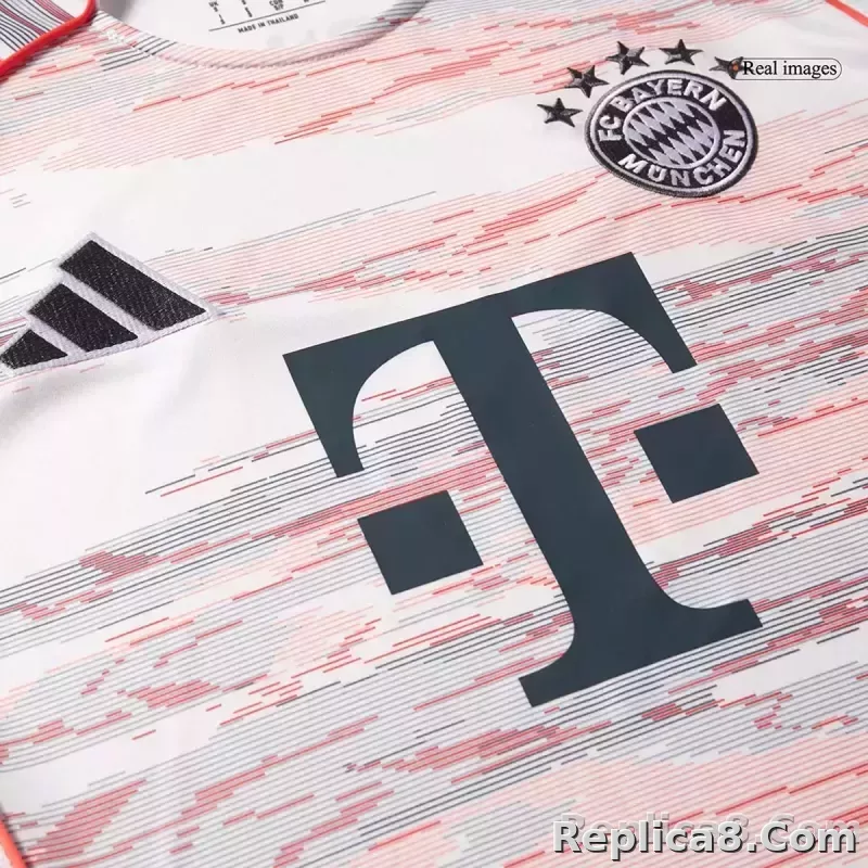 25-26 Bayern Munich Away Football Full Kit Jersey+Shorts+Socks - detail
