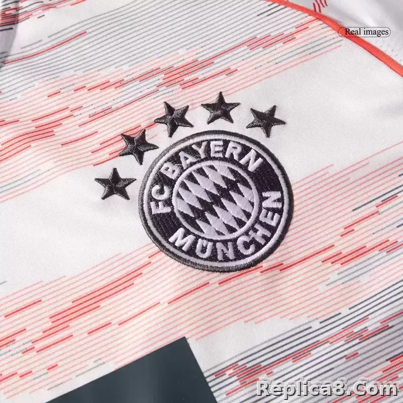 25-26 Bayern Munich Away Football Full Kit Jersey+Shorts+Socks - detail