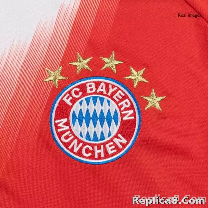25-26 Bayern Munich Home Football Full Kit Jersey+Shorts+Socks - detail