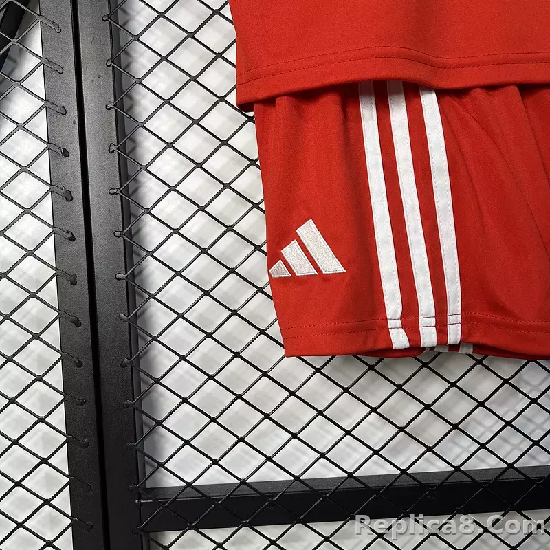 25-26 Bayern Munich Home Soccer Kids Kit Jersey+Shorts - detail