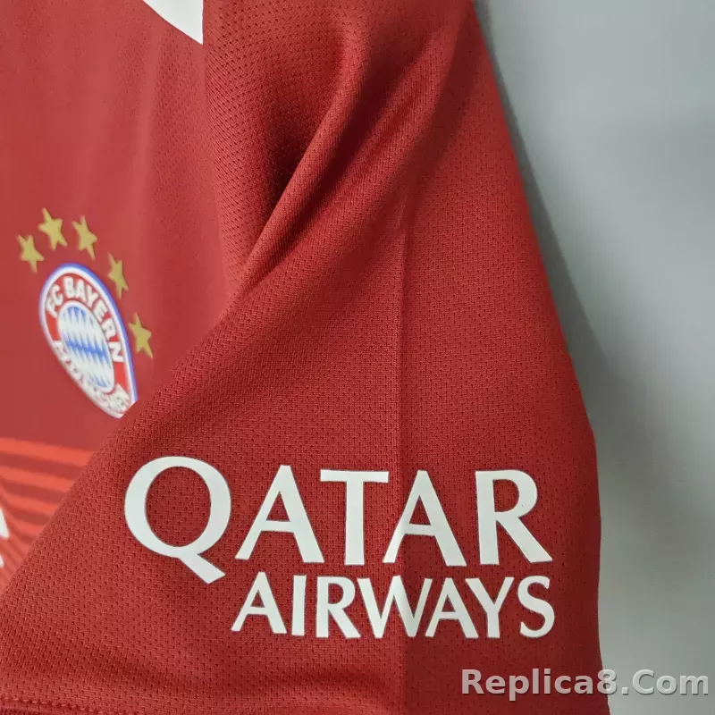 2021-22 Bayern Munich Home Retro Jersey - detail