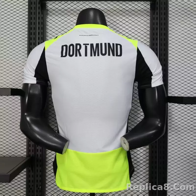 25-26 Borussia Dortmund Away Soccer Jersey Player Version - detail