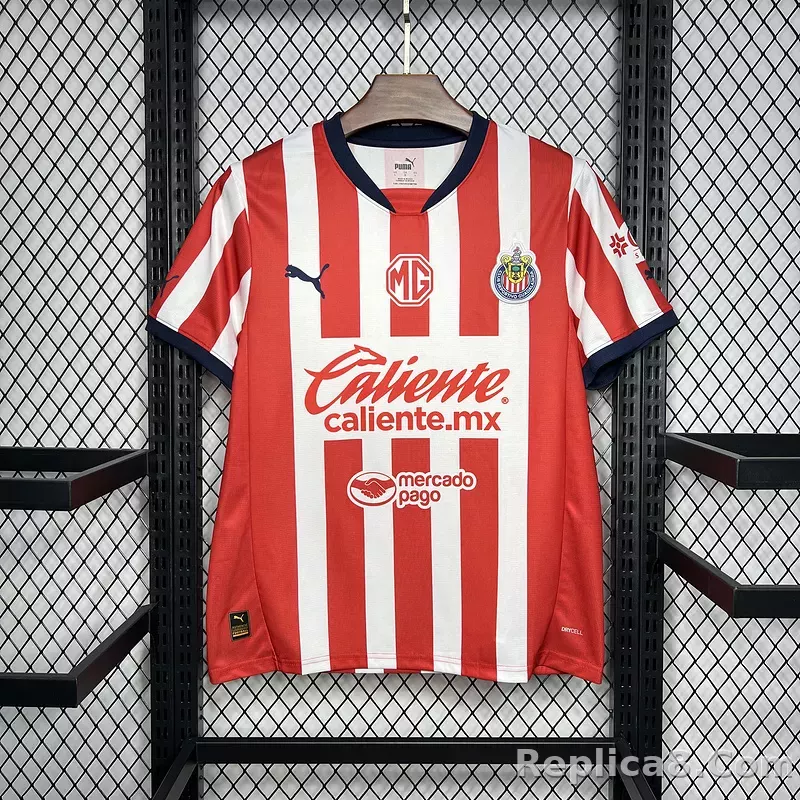 24-25 Chivas  Home Soccer Jersey
