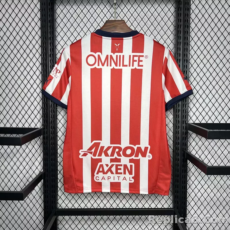 24-25 Chivas  Home Soccer Jersey - detail