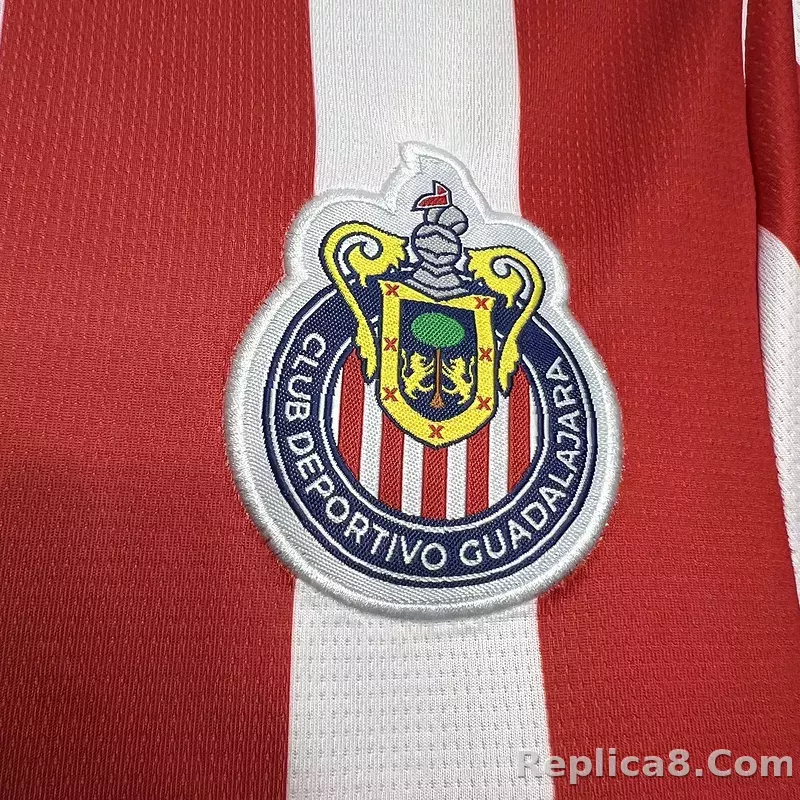 24-25 Chivas  Home Soccer Jersey - detail