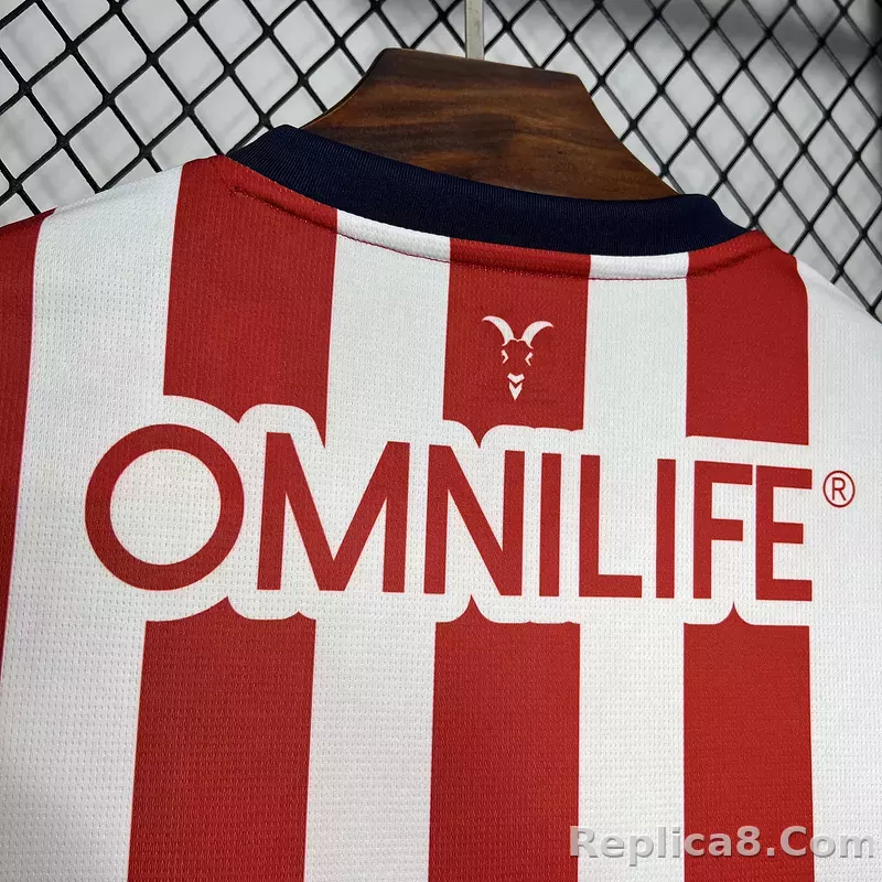 24-25 Chivas  Home Soccer Jersey - detail