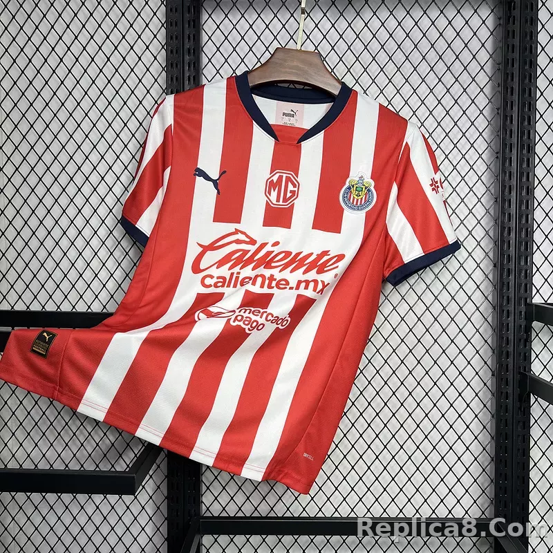 24-25 Chivas  Home Soccer Jersey - detail