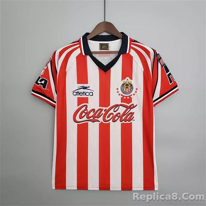 1998-1999 Chivas  Home Retro Jersey